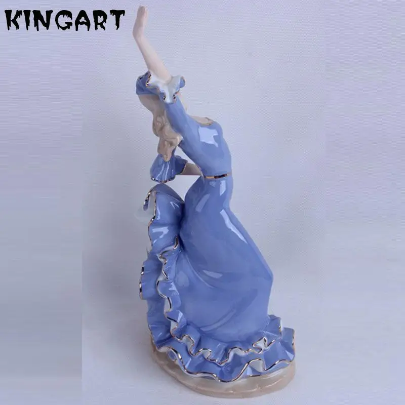 Статуэтки для украшения фарфоровая статуэтка балерины фламинго Скандинавская