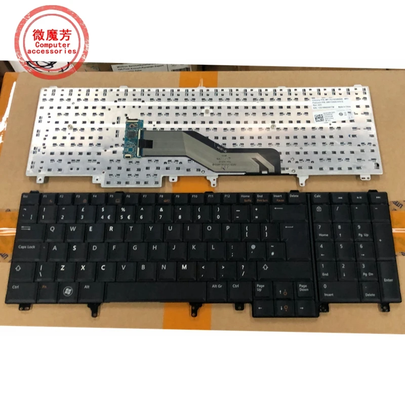 

Английская новая клавиатура для Dell Latitude E6520 E6530 E6540 E5520 E5530