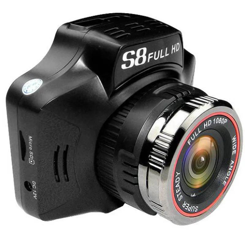 Автомобильный видеорегистратор 3 в 1 радар детектор 0 дюйма GPS HD 1080P регистратор