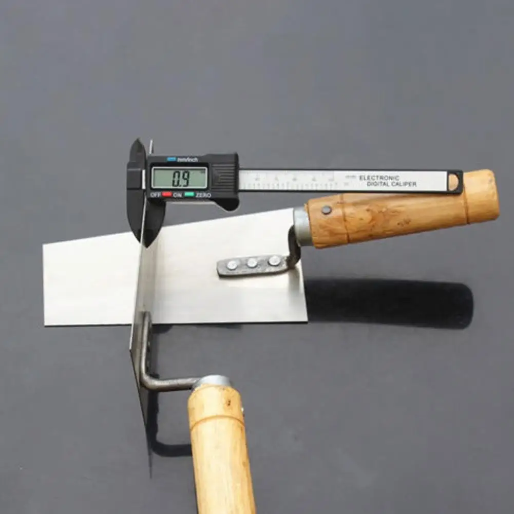 MeterMall Midget Cement Float Margin Trowel Bucket Stainless Steel Concrete Finishing Spatula Construction Tools | Инструменты