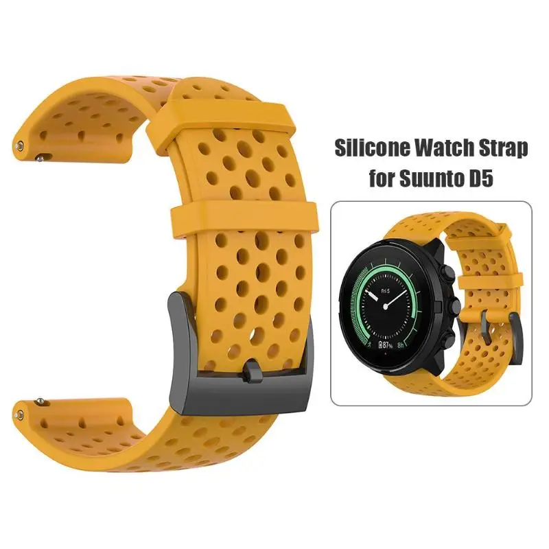 

Сменный силиконовый ремешок для часов VODOOL, размер S/L, сменный ремешок для спортивного запястья Suunto Spartan, новое поступление