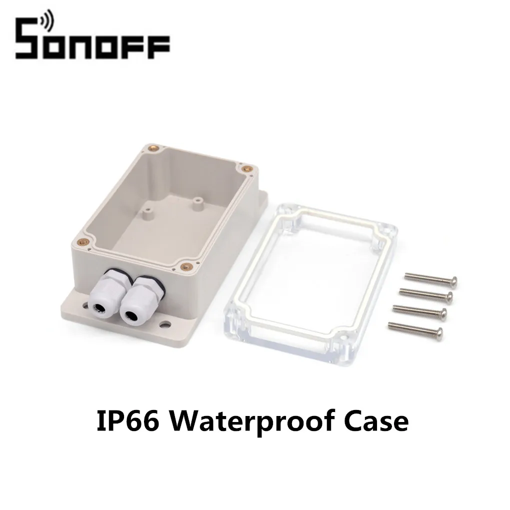 SONOFF IP66 водонепроницаемый чехол для Sonoff Basic/RF/Dual/Pow/TH16/G1 умный дом