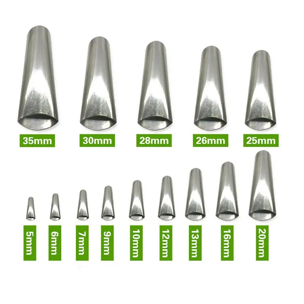 27 шт. набор отделочных приспособлений из нержавеющей стали аппликатор сопла для