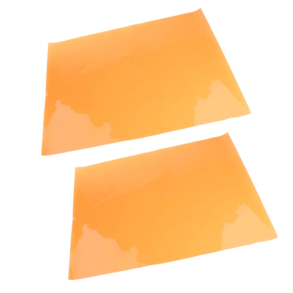 2x Color корректирующий гель фильтр накладки прозрачность цветная пленка