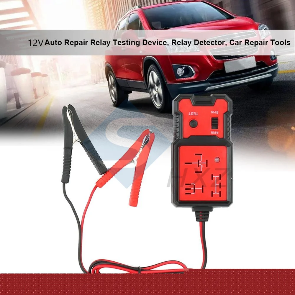 

Электронный автомобильный тестер реле 12 В для проверки автомобильных аккумуляторов