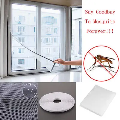 

Magnetic Window Mesh Door Curtain Snap Net Guard Mosquito Fly Bug Insect Screen