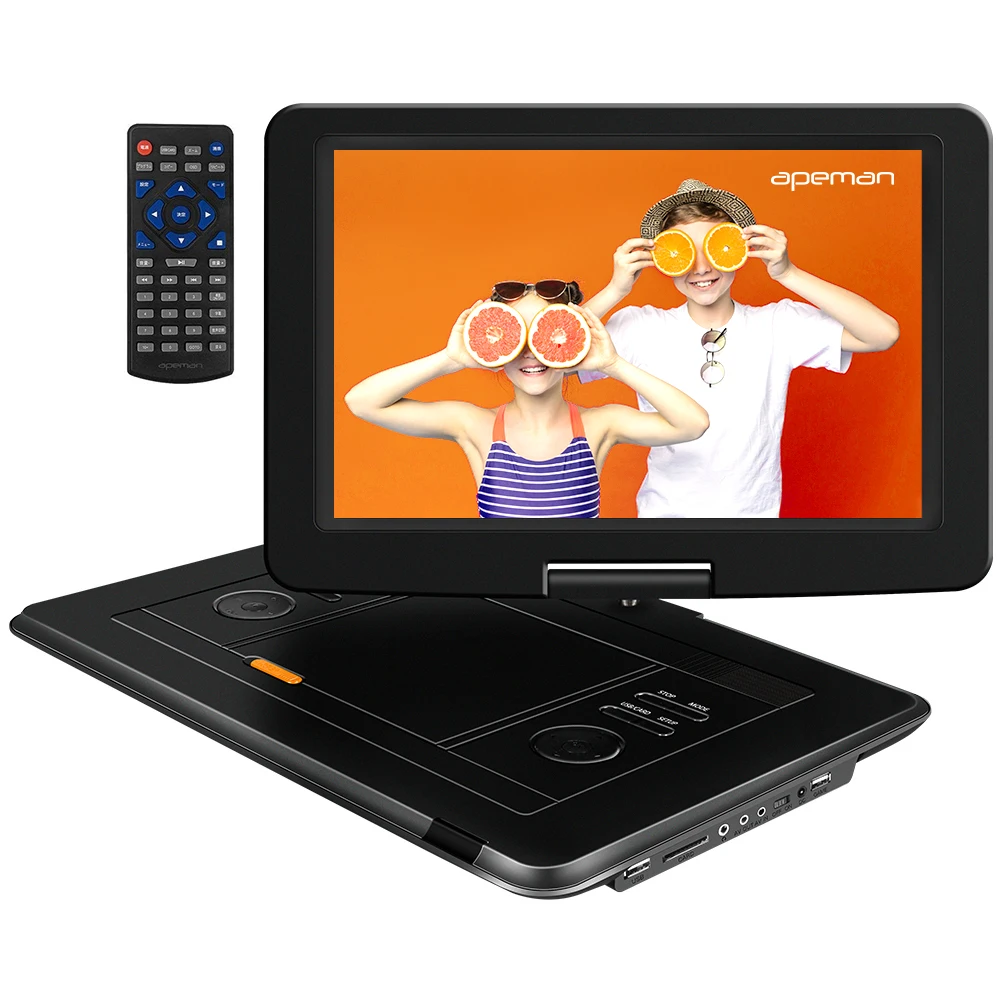 

APEMAN PV1570 проигрыватель DVD портативный 17,5 ''с широким экраном 15,5''