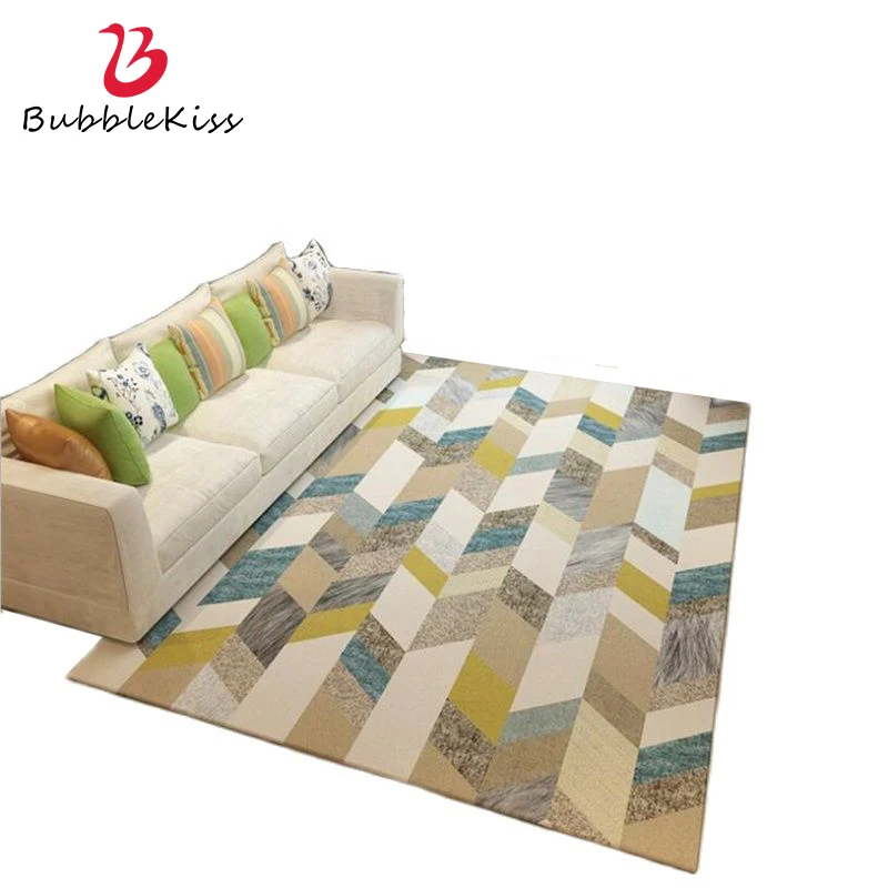 Коврики и ковер с рисунком целующихся пузырей для дома гостиной разноцветные