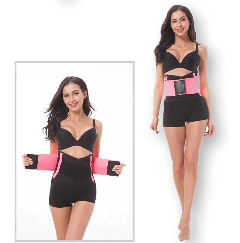 Dropshipping 2019 Waist Trainer Cincher Man Women Power Hot Body Gym Shaper Girdle Belt Underbust Control Corset Back | Спорт и