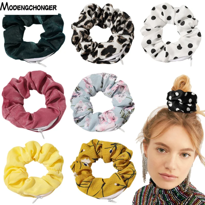 

Floral Hair Scrunchies