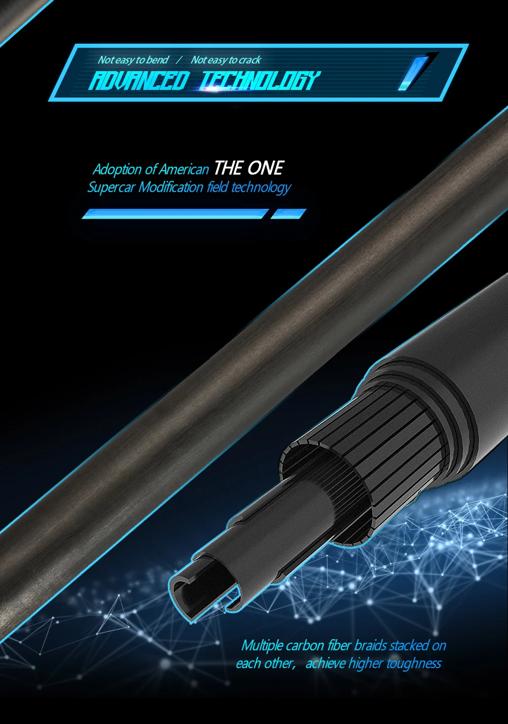 FURY FS CXJ-1 бильярдный черный технология прыжок кий 13 мм G10 наконечник ударопрочный наконечник углеродное волокно Tec вал Профессиональный биллар