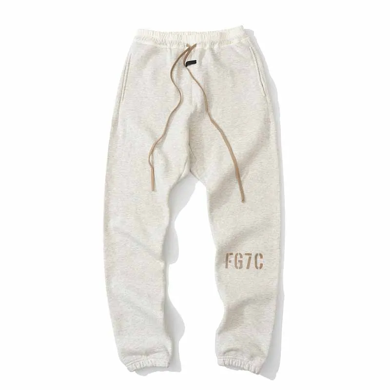 

Essentials 7TH Collection FG7C Letter Print Sweatpants Men's Hip hop Streetwear Best Quality 1:1 Jogging Sweatpant Trousers