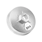 1 шт. 79 мм 15 канавки, алюминиевый колпачок, масляный фильтр, гаечный ключ, картридж, инструмент для удаления автомобильного торцевого разъема 904 серебряного цвета для Yueda Kia Hyundia Honda