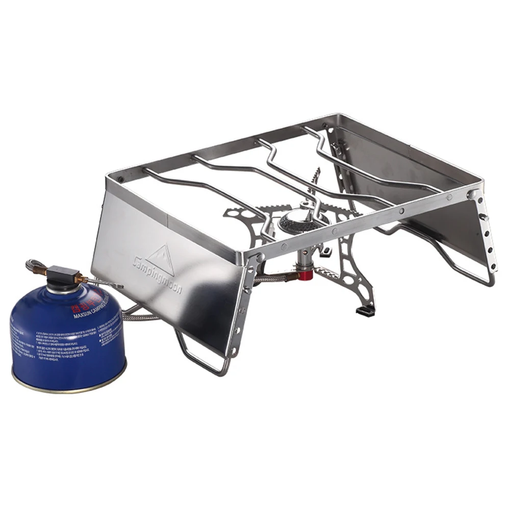 Портативный складной гриль для барбекю на открытом воздухе из нержавеющей стали