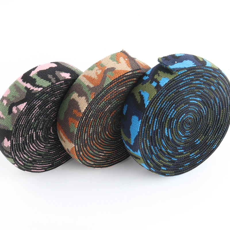 Эластичная Камуфляжная Лента 2 5 см 25 мм эластичная лента для одежды сумок брюк