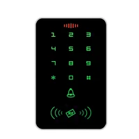 backlight 1000 user touch 125khz rfid proximity card keypad access control reader door lock system electric lock gate opener