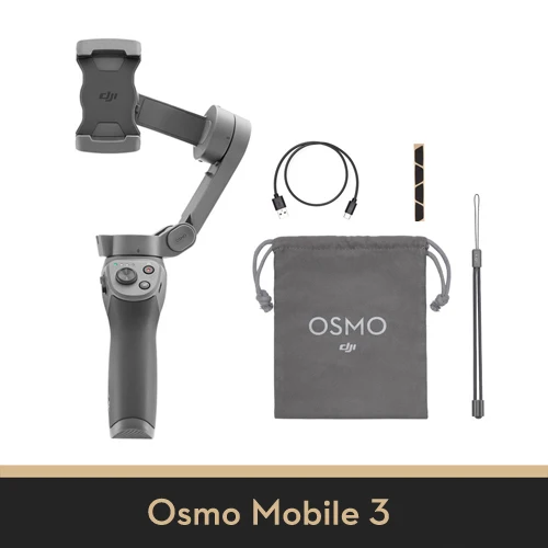 DJI Osmo Mobile 3 Combo 3-осевой Ручной Стабилизатор складной портативный шарнирный держатель стабилизатор для смартфона управление жестами - Цвет: OSMO Mobile 3