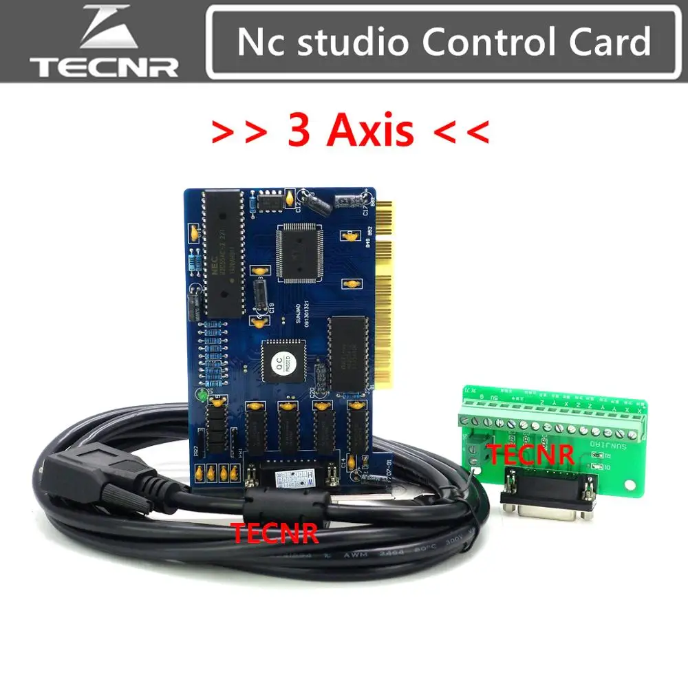 Контроллер ncstudio 3 axis nc studio control card system для фрезерного станка с ЧПУ 5.4.49 /5.5.55/ 5.5.60