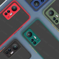 for xiaomi 12 pro case cover silicone matte translucent phone bumper case for xiaomi 12 11t 11 10 poco x4 m4 m3 x3 f3 pro fundas