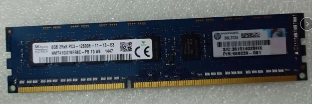 669324-B21 684035-001 669239-081 8G 2RX8 PC3-12800E ECC | Компьютеры и офис