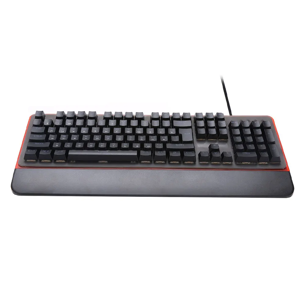 

Keyboard USB Keypad Waterproof Backlit Gaming Computer Durable Floating Keypad PC Desktop 104 Key Mechanical