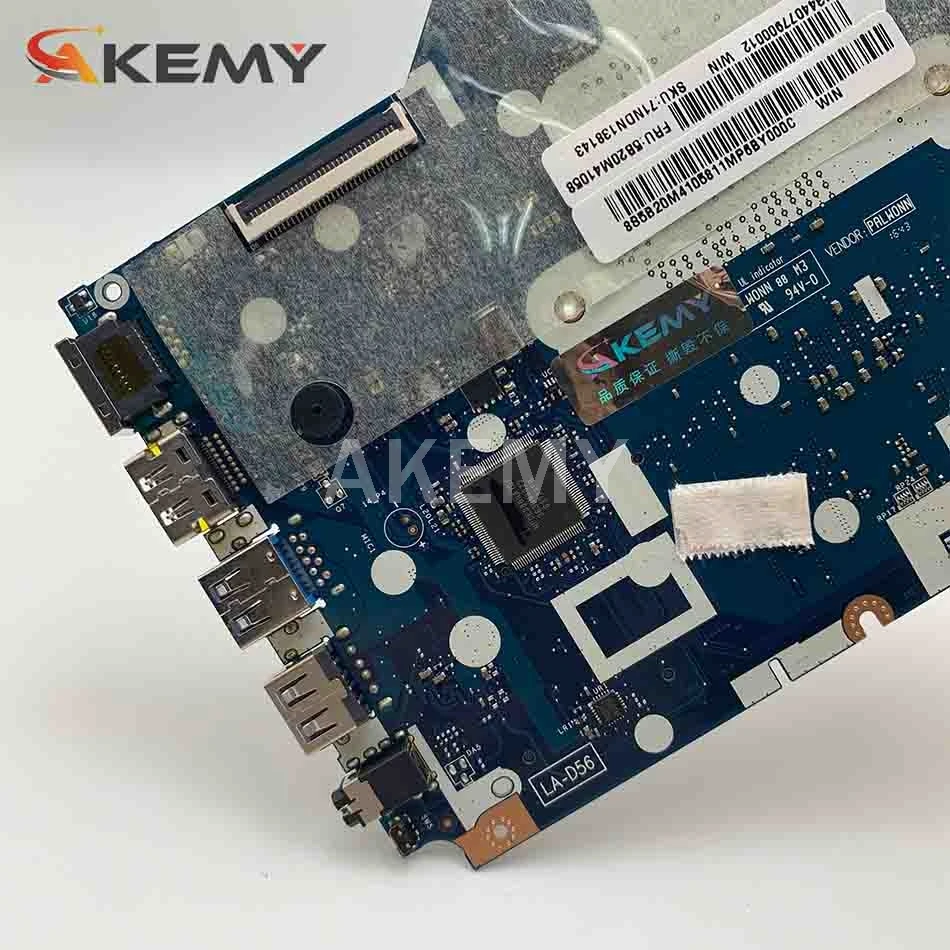 

Akemy BIWP4/P5 LA-D562P Motherboard For Lenovo Ideapad 110-15ISK LA-D562P Laotop Mainboard with I7-6500U 4GB RAM
