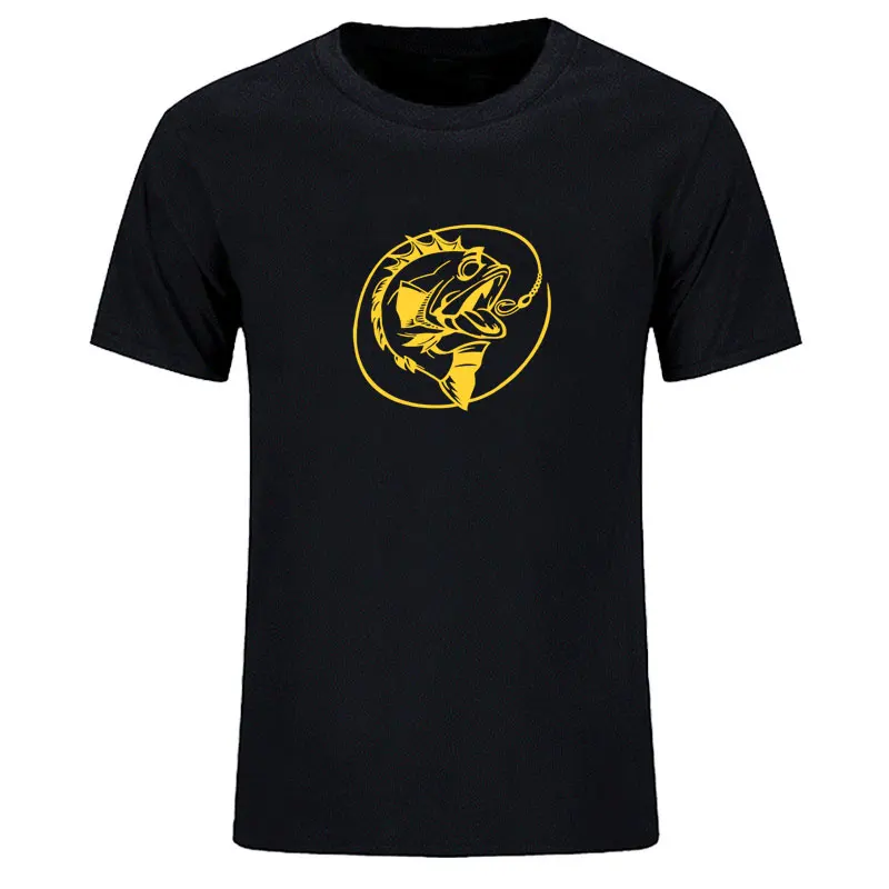 

Summer creative fish print evolution fashion fun men's short sleeve fashion round neck top