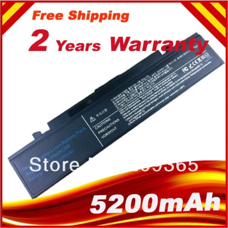 6 ячеек аккумулятора AA-PB2NC6B для samsung R560 Q210 R40 R45 R510 R60 R610 R65 R70 R700 R710 X360 X460 X60 |