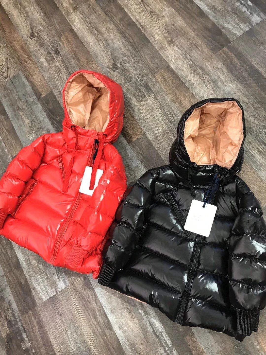 

Зимняя теплая куртка с капюшоном для подростков 2021, детское красное пальто, зимний костюм для мальчиков, черная зимняя одежда, верхняя одежд...