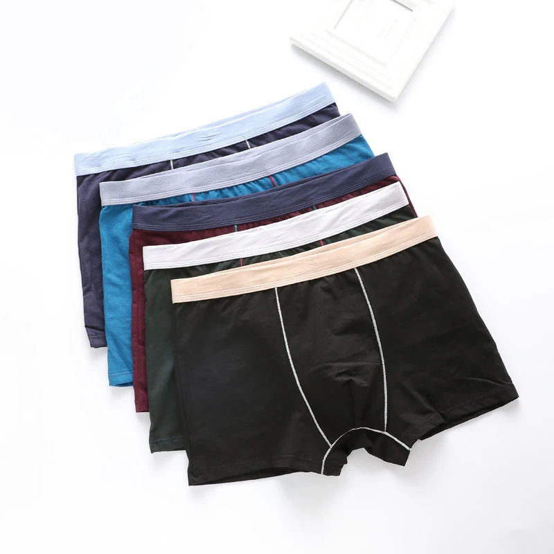 3 шт. мужские хлопковые трусы боксеры|Мужские боксеры| |