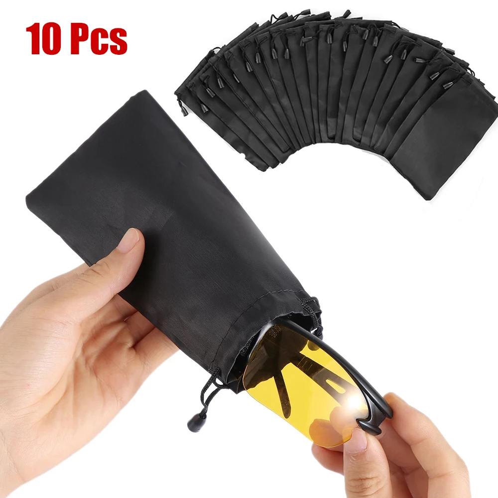 1/5/10 шт. водонепроницаемый чехол для солнцезащитных очков из микрофибры |