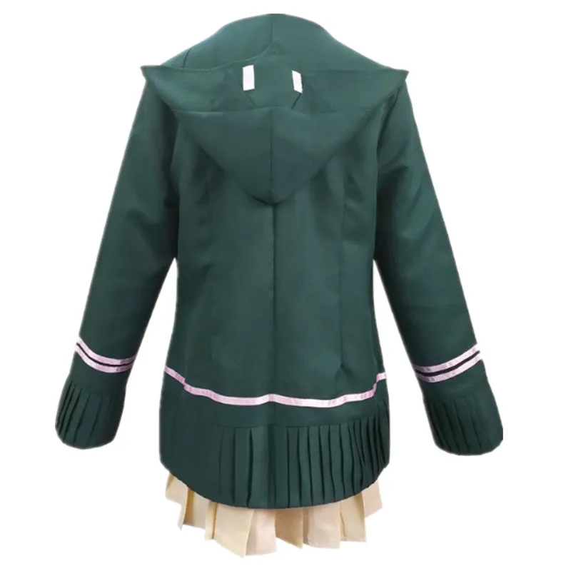 Супер Danganronpa 2 Nanami ChiaKi Женский костюм для косплея Форма аксессуары Хэллоуина