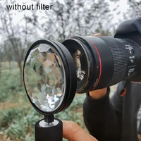 handheld camera lens filter adapter filter adapter special effects photography accessories dslr lens prism