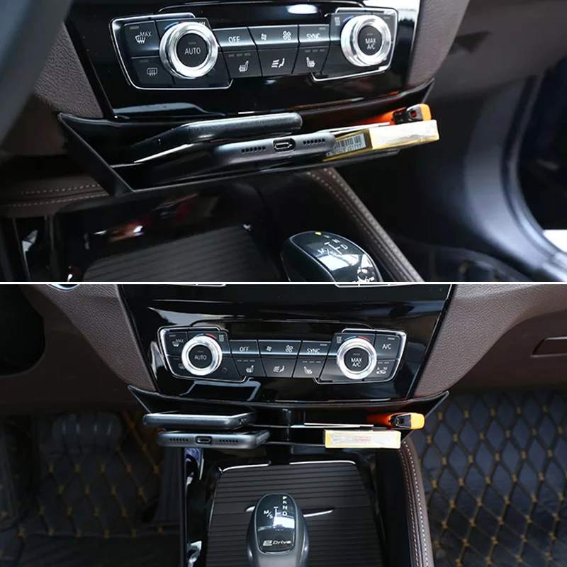 Автомобильная центральная консоль коробка для хранения ключей телефонный лоток