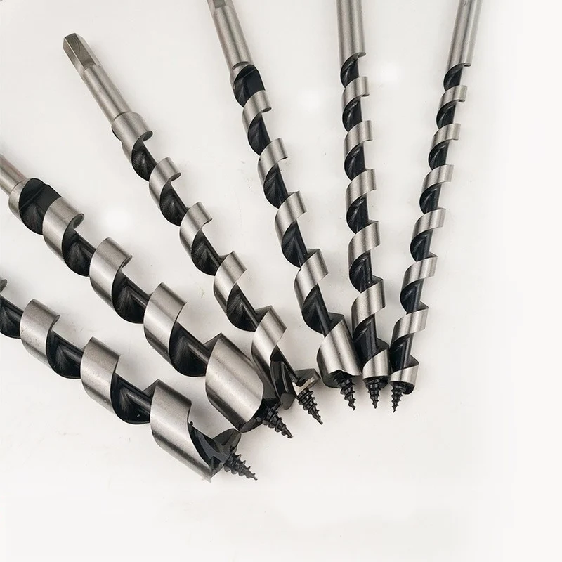 

JUSTINLAU 6Pcs 230mm Auger Drill Bits Wood Carpenter Masonry Wood Drills Set for woodworking 6/8/10/12/16/20mm for Woodworking