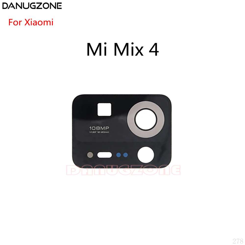 

10 шт./лот для заднего объектива Xiaomi Mi Mix 4, зеркальное стекло для камеры