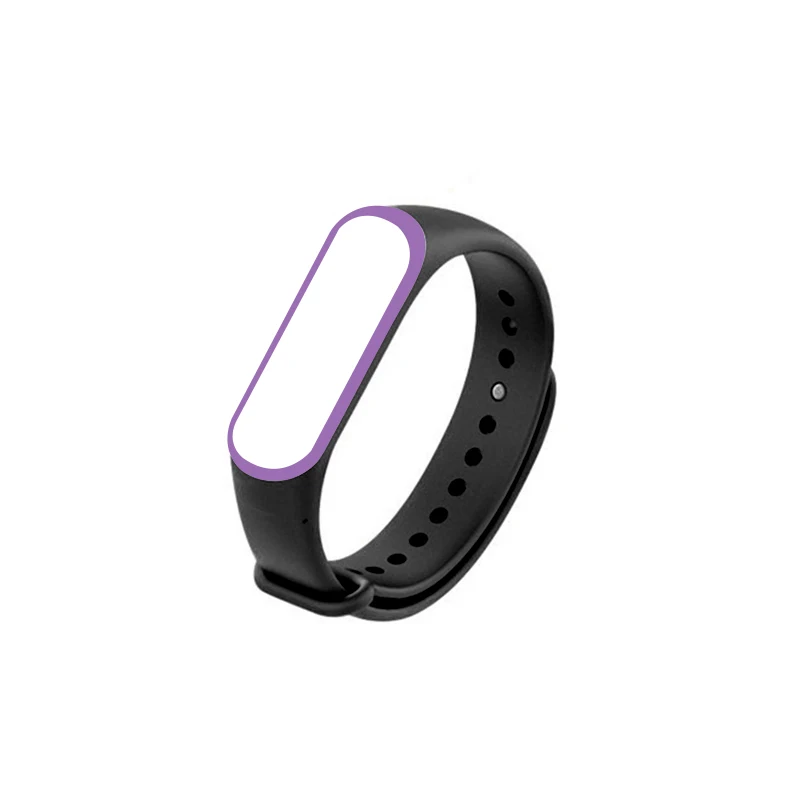 18 Аксессуары для mi Группа 4 для Xiaomi mi Band 3 ТПУ Напульсники сменный ремешок для браслет millet 3/4 саржа Двухцветная - Цвет: 18