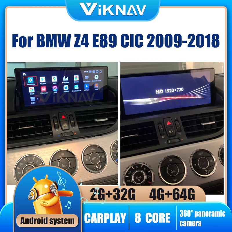 

Автомагнитола с экраном 10,25 дюйма, Android 10,0, для BMW Z4 E85 E89 2002-2018, GPS-навигация, DVD, мультимедийный плеер 2din