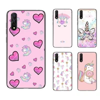 girl princess cute unicorn phone case for samsung a10s a12 a02 a20e m30 a31 a32 a40 a50 s a52 a51 a70 a71 a80 cover fundas coque