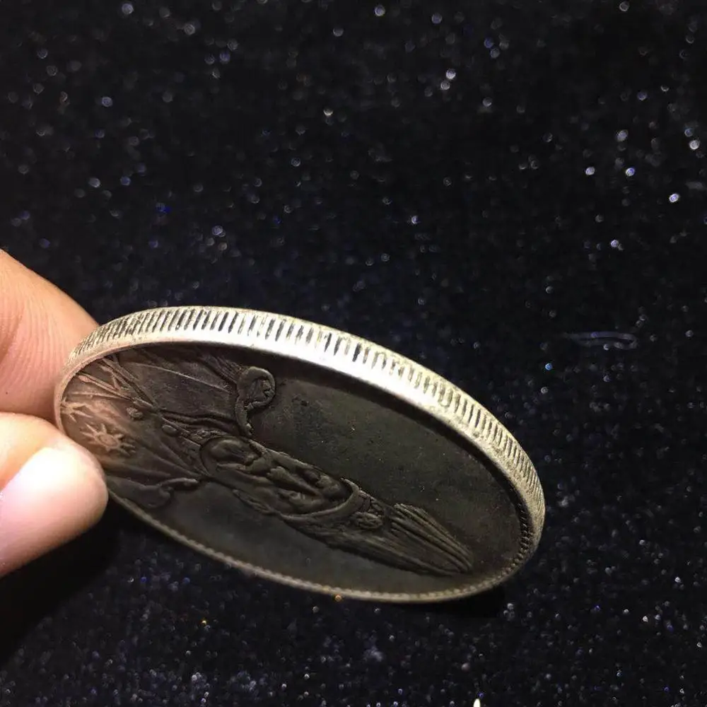 Китайский талисман монета дракона летающий дракон копия фэн шуй монеты на удачу