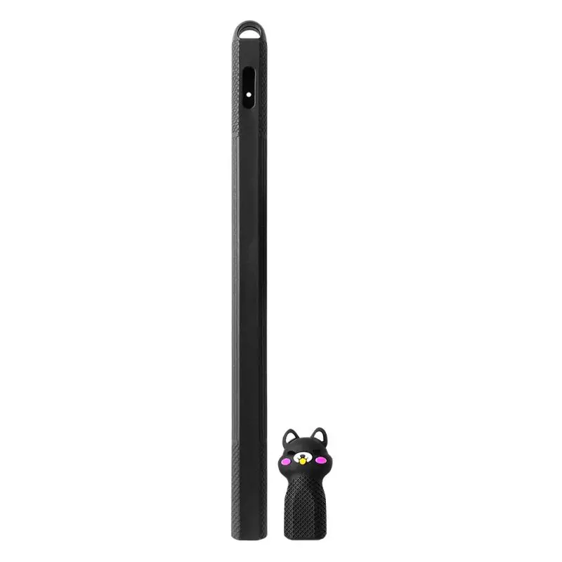 

1Set Cute Animal Pen Holder Silicone Protective Cap Cover for Apple Pencil 2nd M17F
