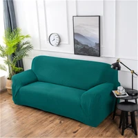 elastic solid color corner sofa covers for living room stretch modern cotton sofa towel l shape sectional couch slipcover