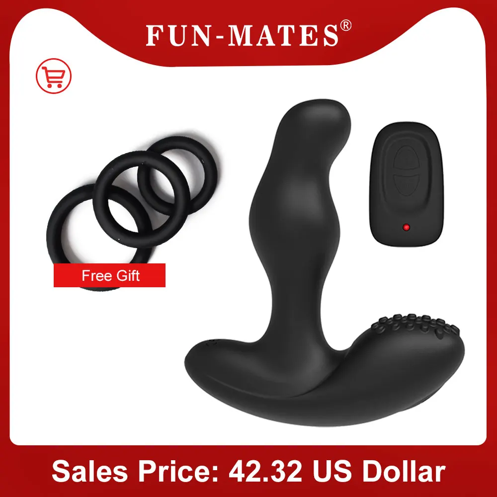 Мужской Вибратор для массажа простаты секс игрушка взрослых 16 + 3 нагревательных