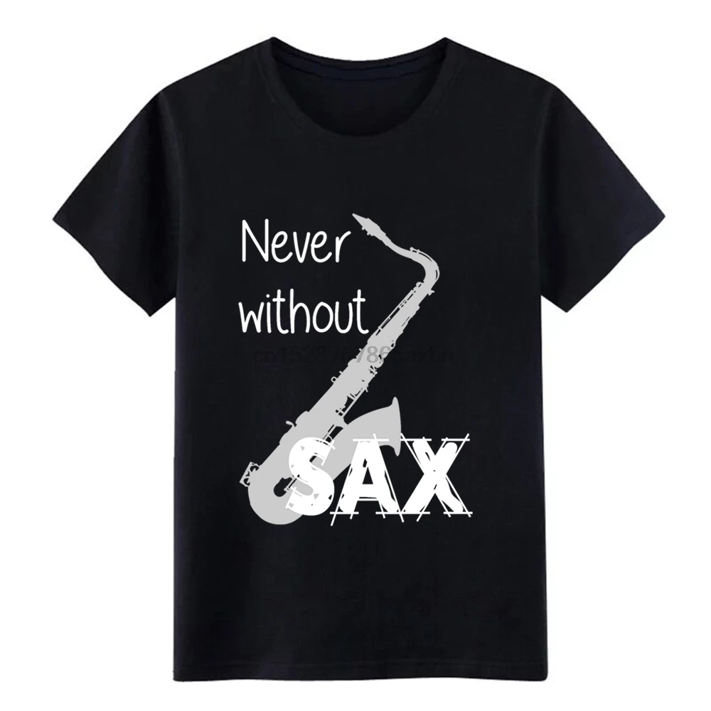 Мужские никогда не без саксофона футболка дизайн короткий рукав S-XXXL мужской