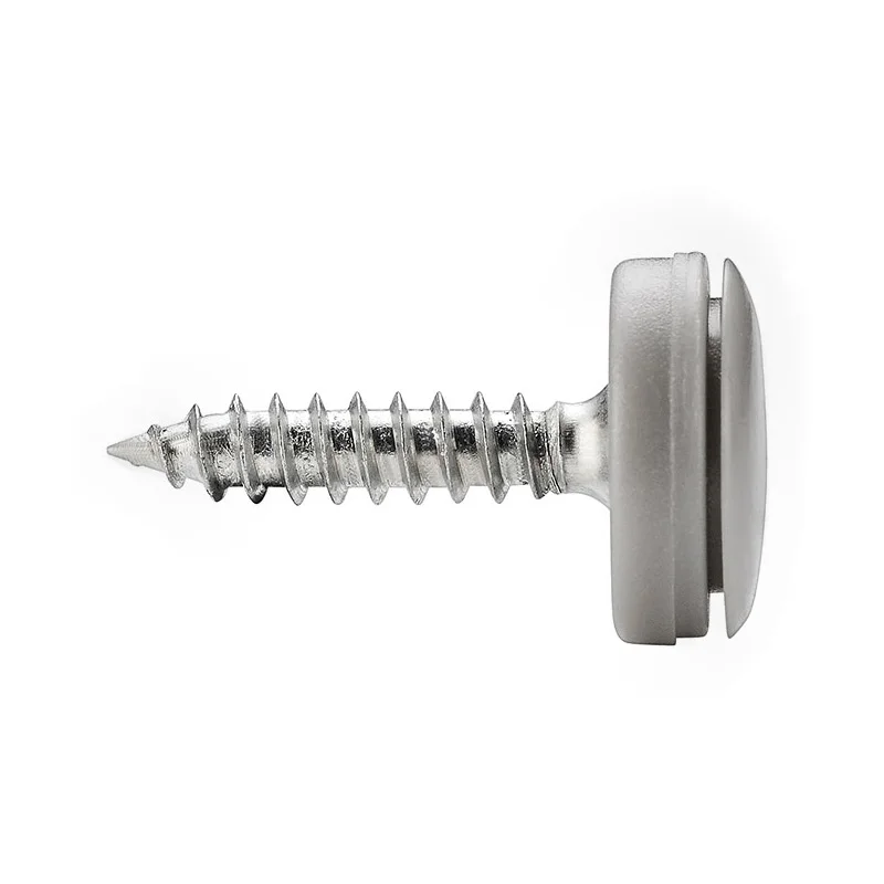 100 шт. откидной Пластик винт Кепки крышка раза кнопки защитный кнопка для