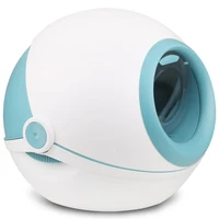 pet products new design cat toilet self cleaning litter box automatic cat