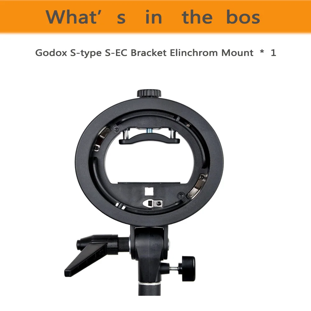 

Крепление для вспышки Godox S-type S-EC из прочного пластика