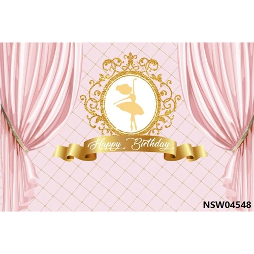 Yeele Baby 1st Birthday Backdrop Girl Princess Baby Shower Золотая Корона розовая пользовательская фотография Виниловый фон для фотостудии - Цвет: NSW04548