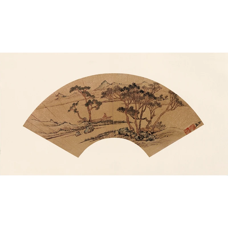 Цельный плакат с изображением древнего времени шедевр династия Мин в Китае Вэнь