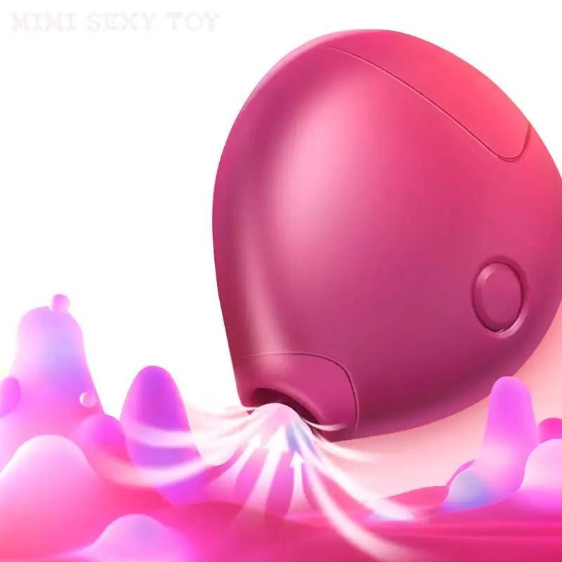 Лизающий вибратор для клитора стимулятор сосков силиконовый водонепроницаемый